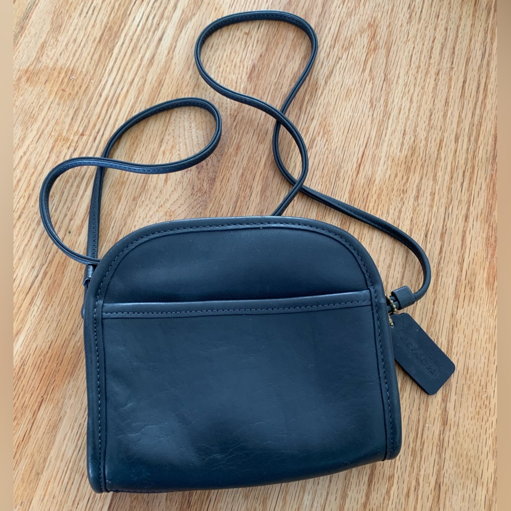 Coach Leather Mini Crossbody Bag